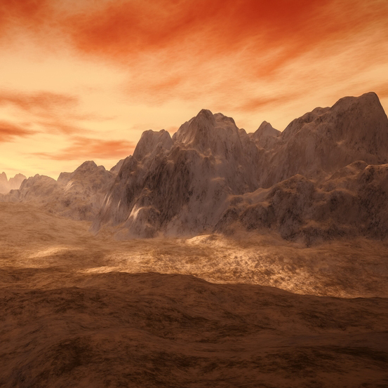 A,Desert,Fantasy,Scenery,Landscape.,3d,Illustration